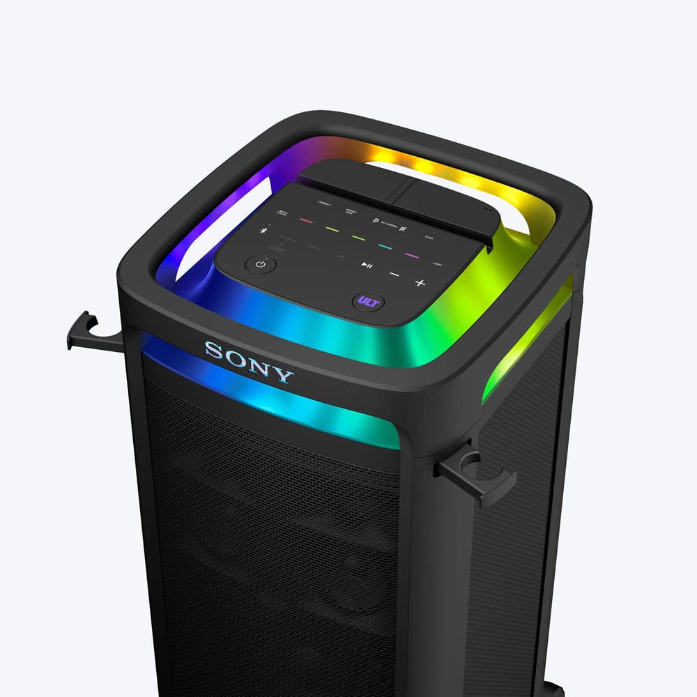 Sony ULT Tower 9AC Bluetooth Karaoke Party Speaker with Powerful Bass, 360° Sound and Party Lights, and Convenient Carrying Handle and Wheels. (SRSULT900AC) - Modern Electronics