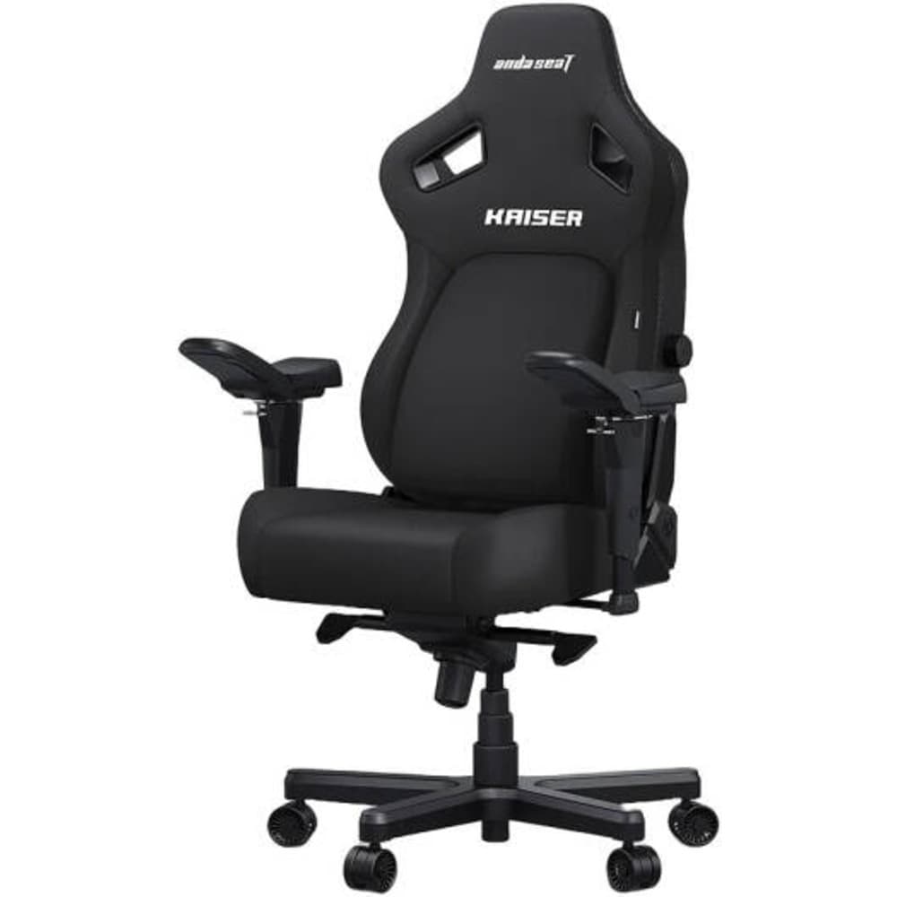 AndaSeat Kaiser 4 Large Premium PVC Leather Gaming Chair|Black  - Modern Electronics