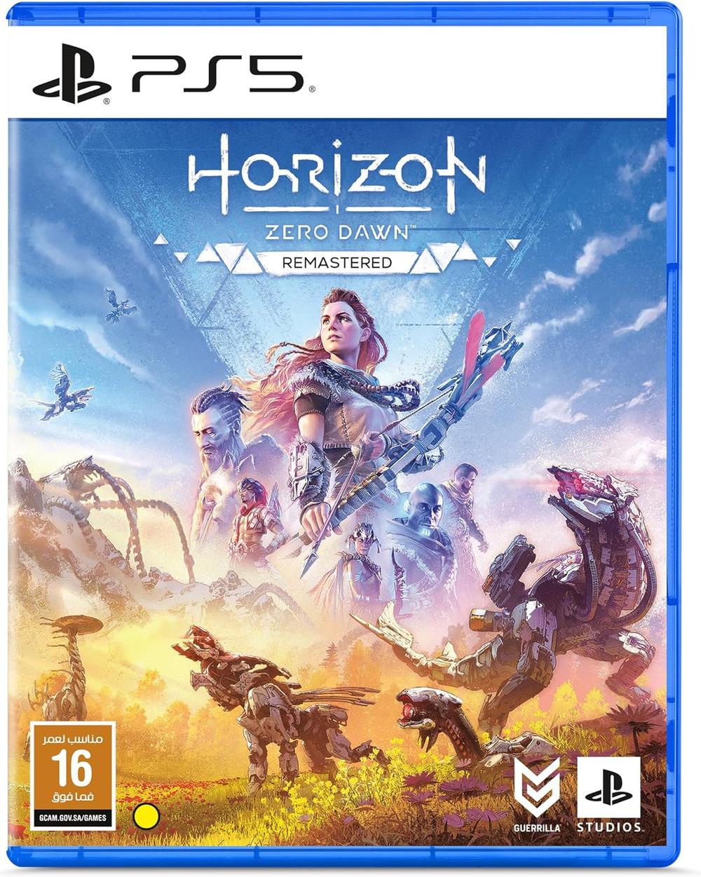 PlayStation 5 Slim Bluray Disc Console with Horizon Zero Dawn Remastered + Lego Horizon Adventures + WWE2K24 bundle - Modern Electronics