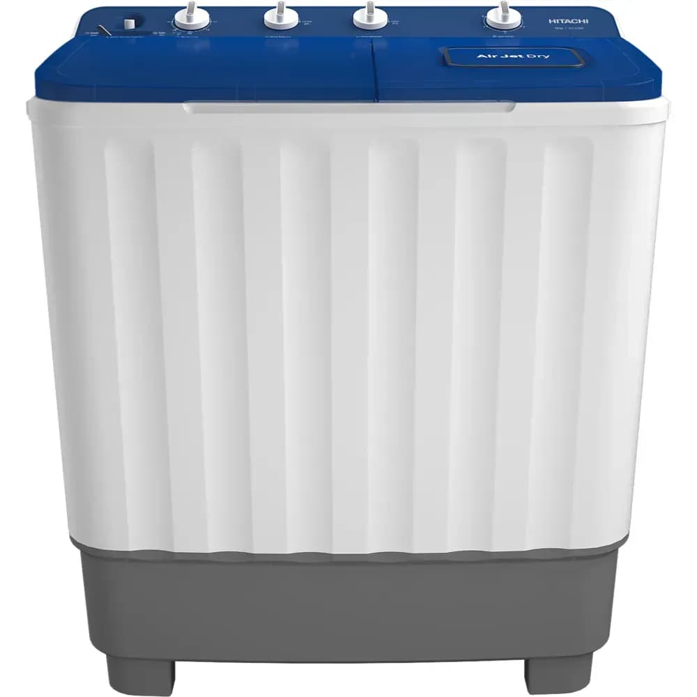 Hitachi 10.5 KG Twin Tub|Navy Blue - Modern Electronics