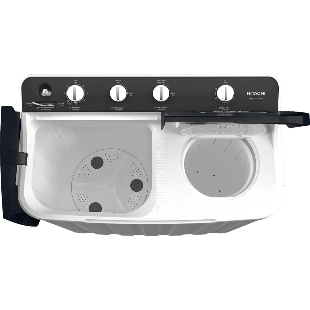 Hitachi 12 KG Twin Tub|Dark Gray - Modern Electronics