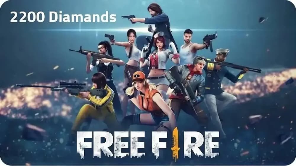 Free Fire 2200 Diamond - Modern Electronics