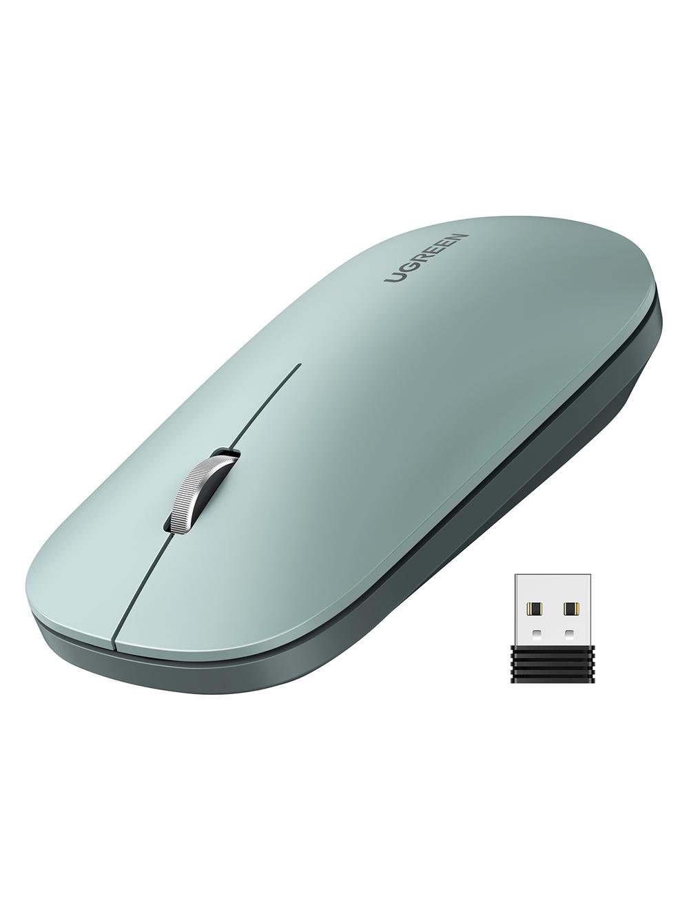 UGREEN Portable Wireless Mouse |Green - Modern Electronics