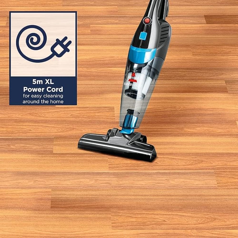 BISSELL FeatherWeight 2 in 1 Upright Vacuum 2024E Corded Cleans hard floors Modern Electronics