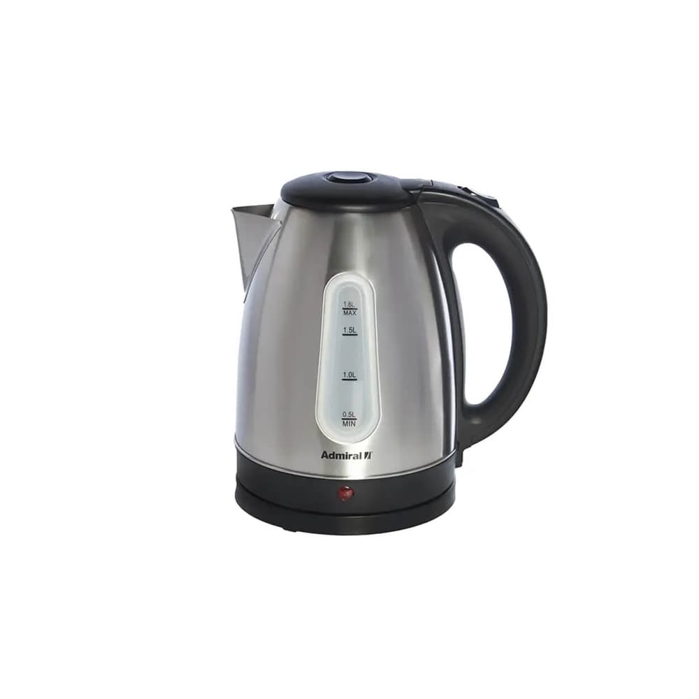 Admiral Stainless Steel Kettle 1.8L 2200W Silver - Modern Electronics