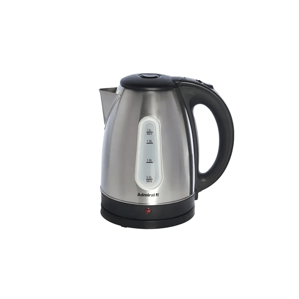 Admiral Stainless Steel Kettle 1.8L 2200W Silver - Modern Electronics