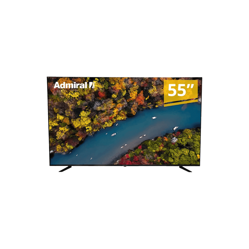 تلفزيون Admiral 55 بوصة ذكي 4K LED web OS نظام صوت Dolby 1 جيجابايت رام + 8 جيجابايت فلاش - Modern Electronics