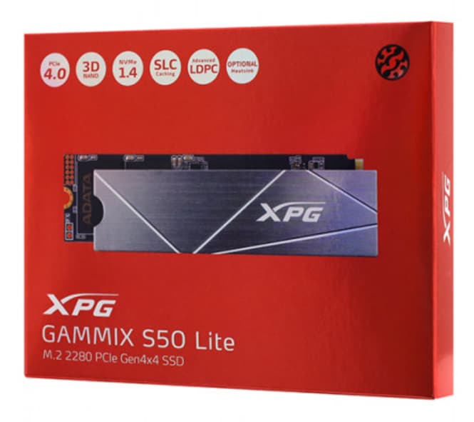 ADATA SSD XPG Gammix S50 Lite M.2 2TB PCIe Gen4x4 - Modern Electronics