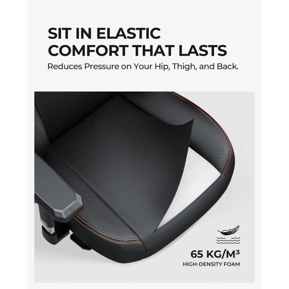 Andaseat Kaiser 3 Series Premium Gaming Chair XL | PVC Black - Modern Electronics