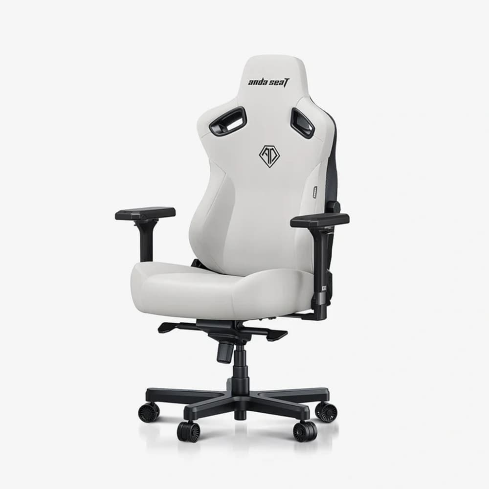 Andaseat Kaiser 3 Series Premium Gaming Chair Large | PVC White - Modern Electronics
