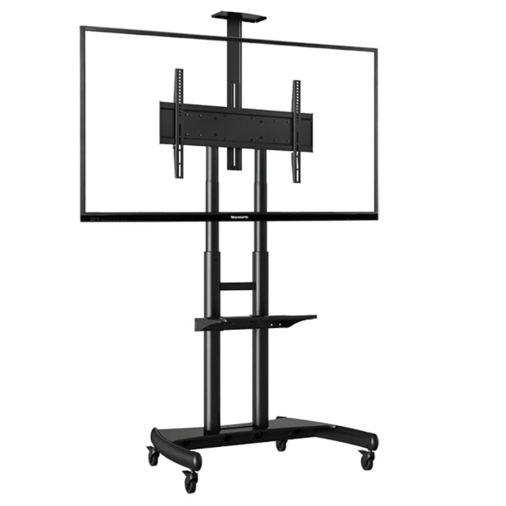 NB North Bayou TW85 |55-85 Inch |Motorized LED TV Cart with Remote Control |Black - Modern Electronics