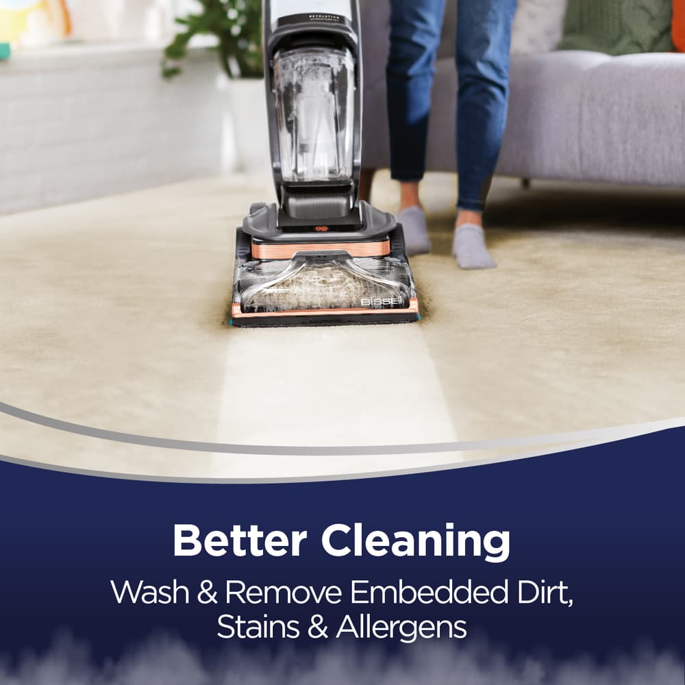 BISSELL Revolution HydroSteam Carpet Cleaner | 3672E |Cleans with the power of Hydrosteam Technology - Modern Electronics
