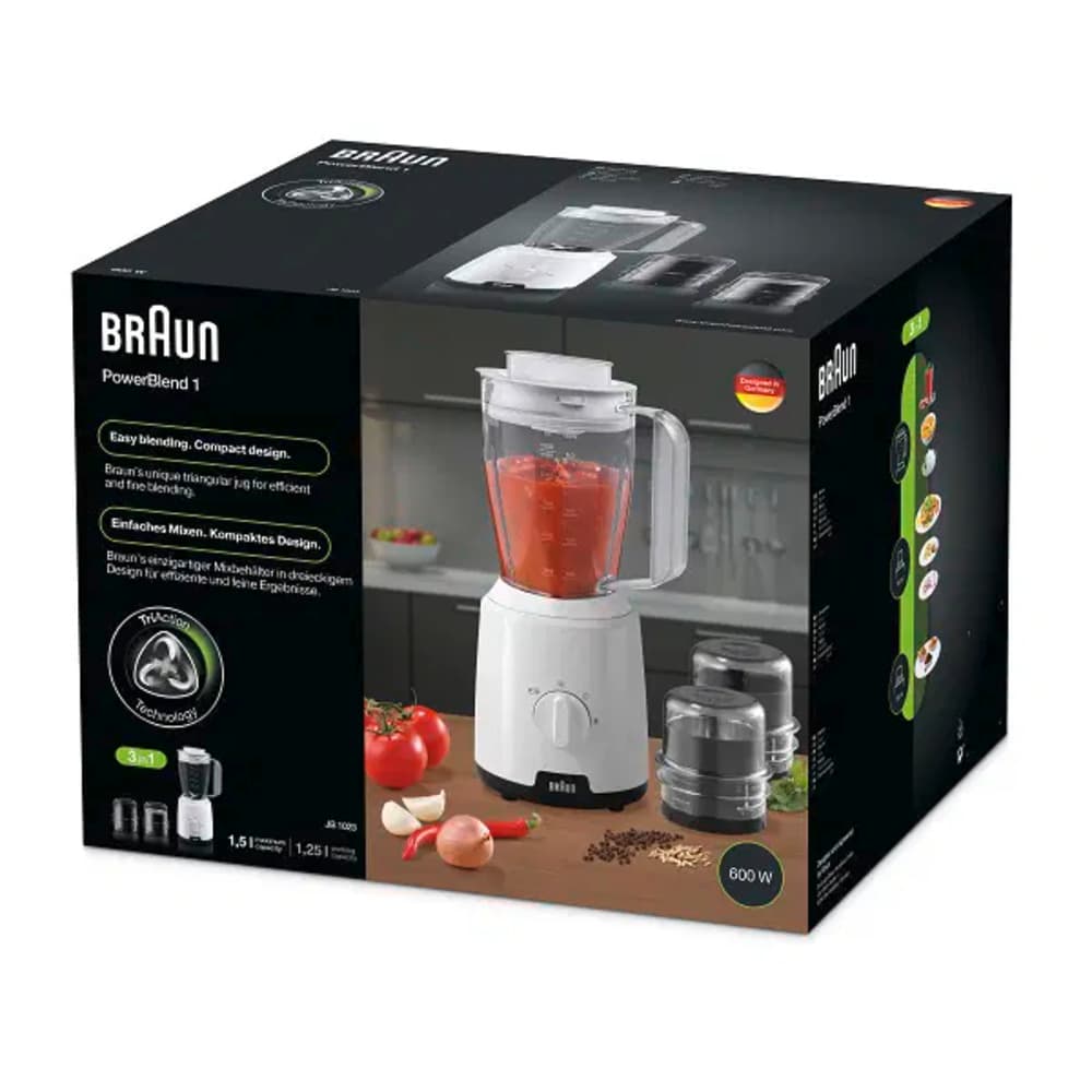 Braun PowerBlend|1600W |Plastic Jug|1.5L - Modern Electronics