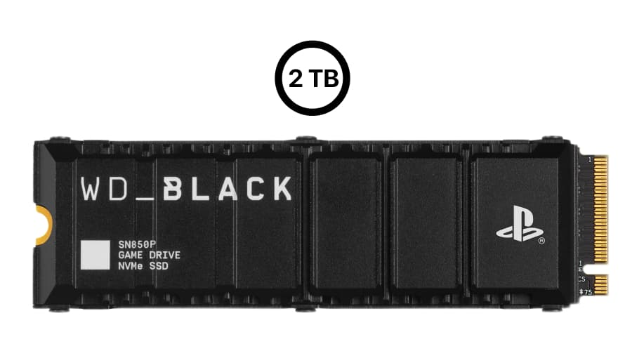 PlayStation 5 Slim Digital Edition Console with WD BLACK SN850P NVMe SSD for PS5 consoles 2TB SSD - Modern Electronics
