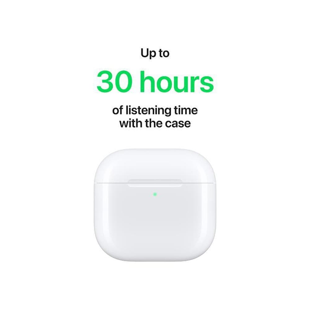 Apple AirPods 4 Wireless Earbuds, Bluetooth Headphones, with Active Noise Cancellation, Adaptive Audio, Transparency Mode, Personalized Spatial Audio, USBC Charging Case, Wireless Charging, H2 Chip - Modern Electronics