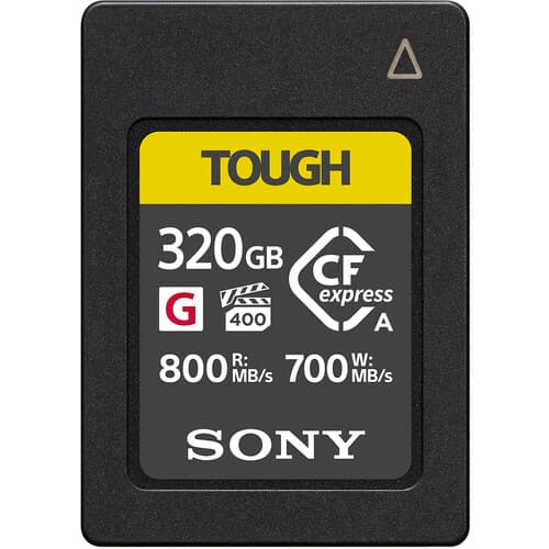 Sony CFexpress Type A Memory Card | 320GB | 700MB write / 800MB read  640GB | TOUGH | - Modern Electronics