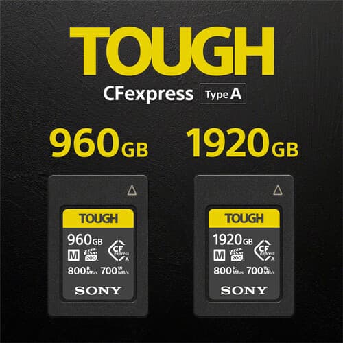 Sony CFexpress Type A Memory Card | 1920GB | 700MB write / 800MB read  1920GB | TOUGH | - Modern Electronics
