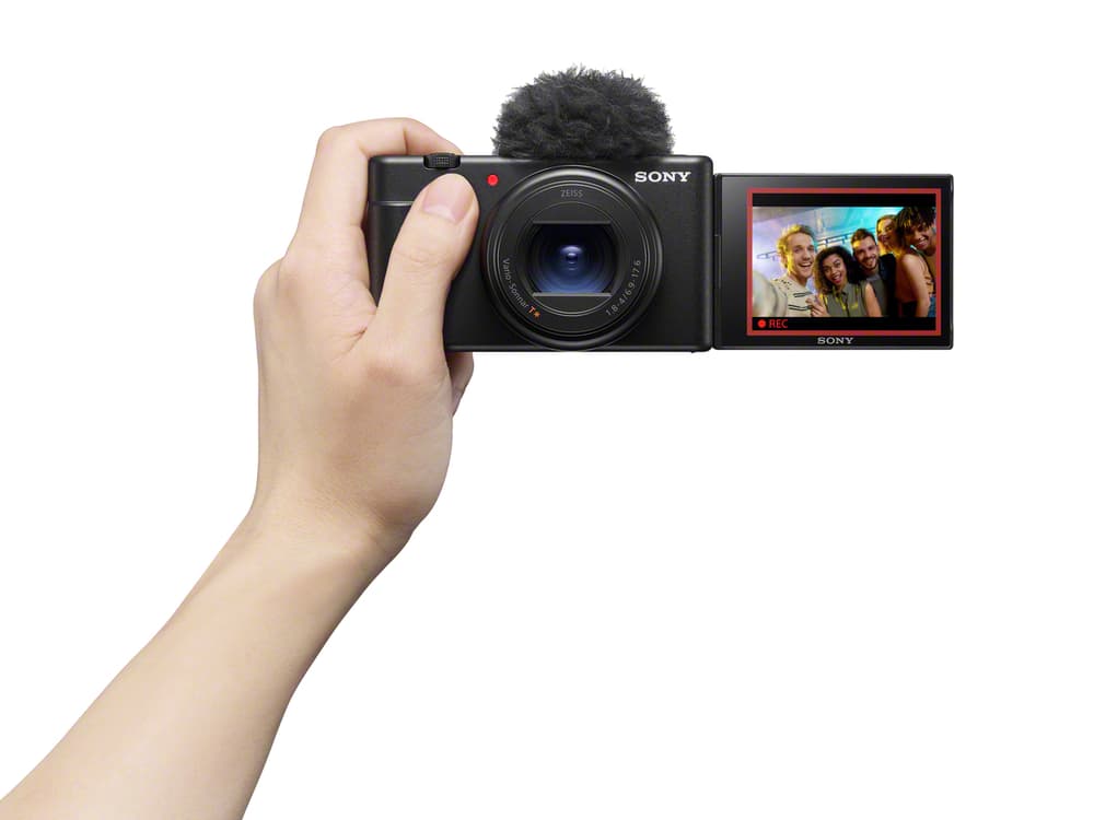 عنوان باللغة العربية لكاميرا سوني ZV-1 II لصناع المحتوى ومدوني الفيديو | عدسة واسعة فائقة الاتساع 18-50 مم | فتحة عدسة واسعة F1.8-4.0 - Modern Electronics