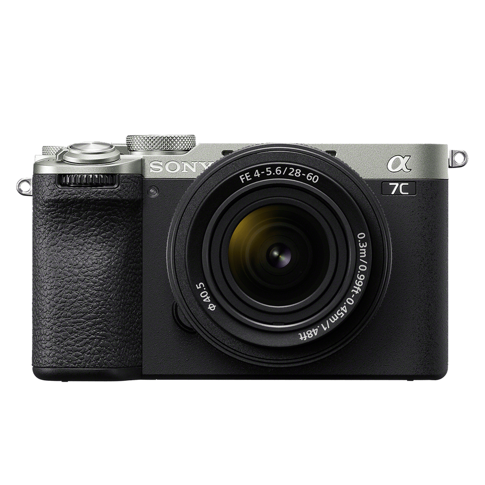 كاميرا سوني ILCE-7CM2L صغيرة الحجم | كاملة الإطار | رصاصي | عدسة زووم 28 - 60 مم | طلب مسبق - Modern Electronics