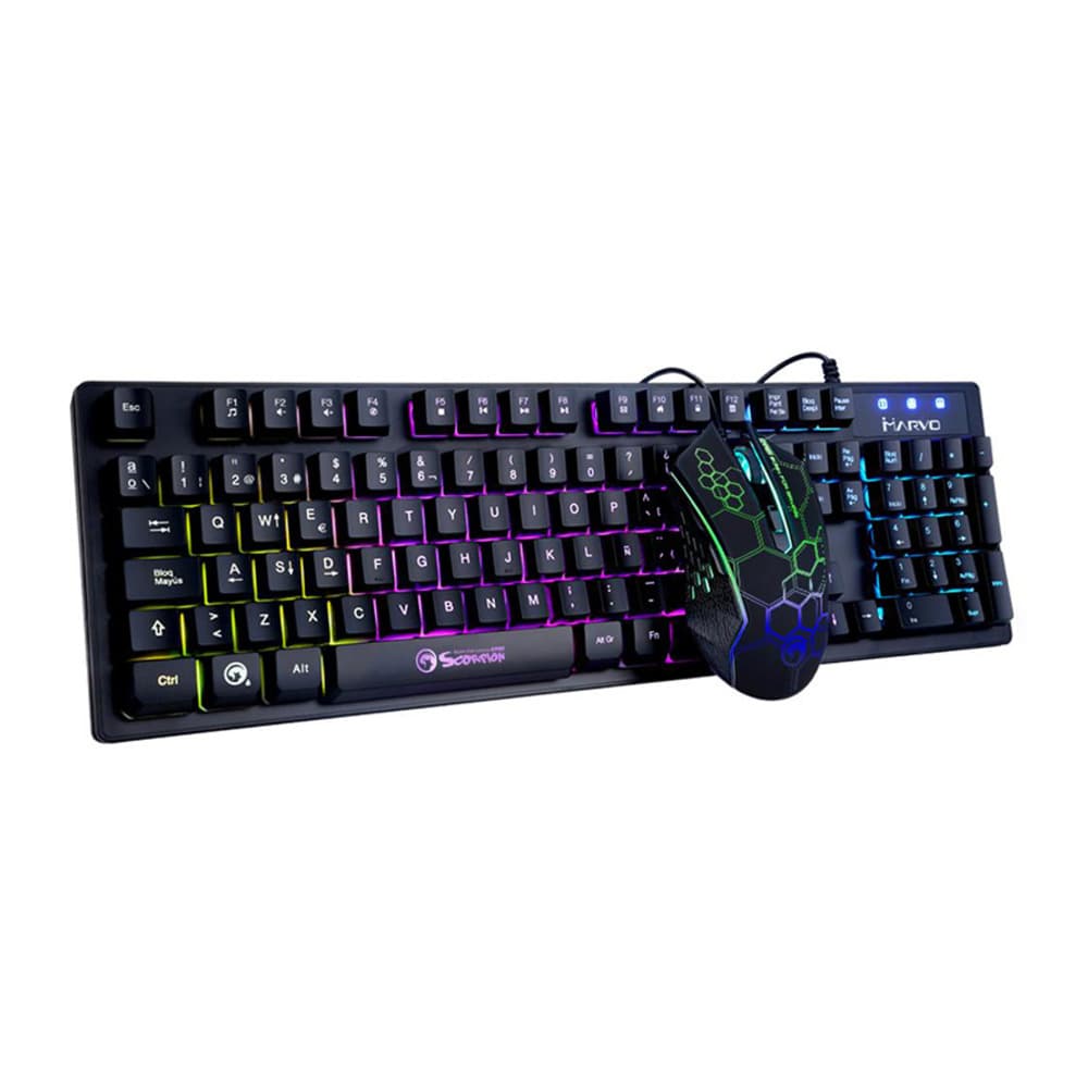 MARVO Scorpion KM409 Keyboard and Mouse - Modern Electronics