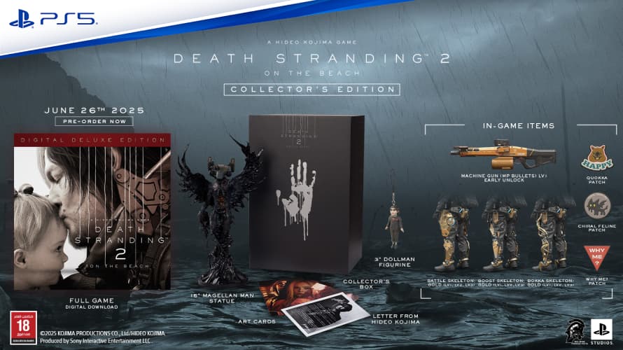 Death Stranding 2: On The Beach Collectors Edition PS5 - Modern Electronics