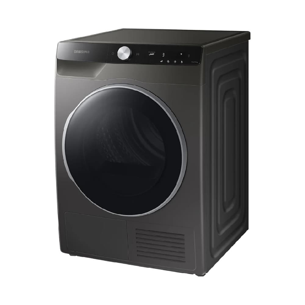 Samsung Dryer | 9kg | Wi-Fi | AI Control | Heat Pump Condensing | Wi-Fi Embedded |Tint - Silver Deco Door |Diamond Drum | Inox - Modern Electronics