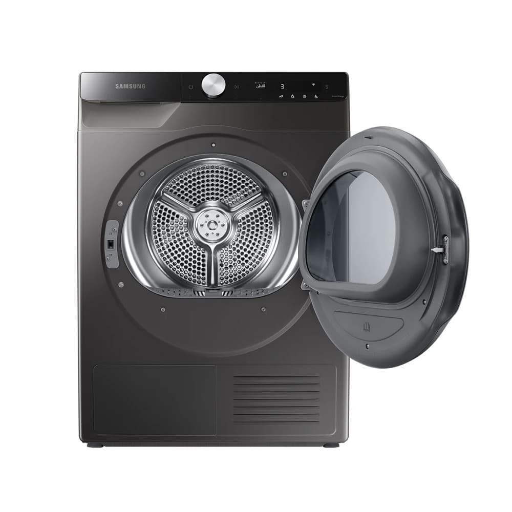 Samsung Dryer | 9kg | Wi-Fi | AI Control | Heat Pump Condensing | Wi-Fi Embedded |Tint - Silver Deco Door |Diamond Drum | Inox - Modern Electronics