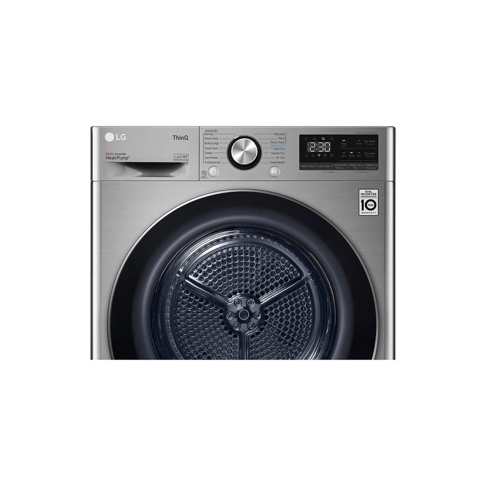 LG 10Kg DUAL Inverter Dryer|Sensor Dry |Allergy Care |Drum Care |Silver - Modern Electronics