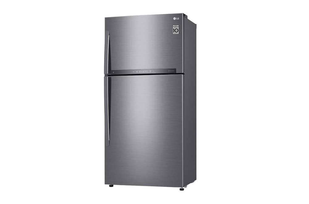 LG Refrigerator 2D 20.9 CuFt | WiFi |Bar Handle |Touch LED Display |Multi Air Flow |Hygiene Fresh+|Silver - Modern Electronics