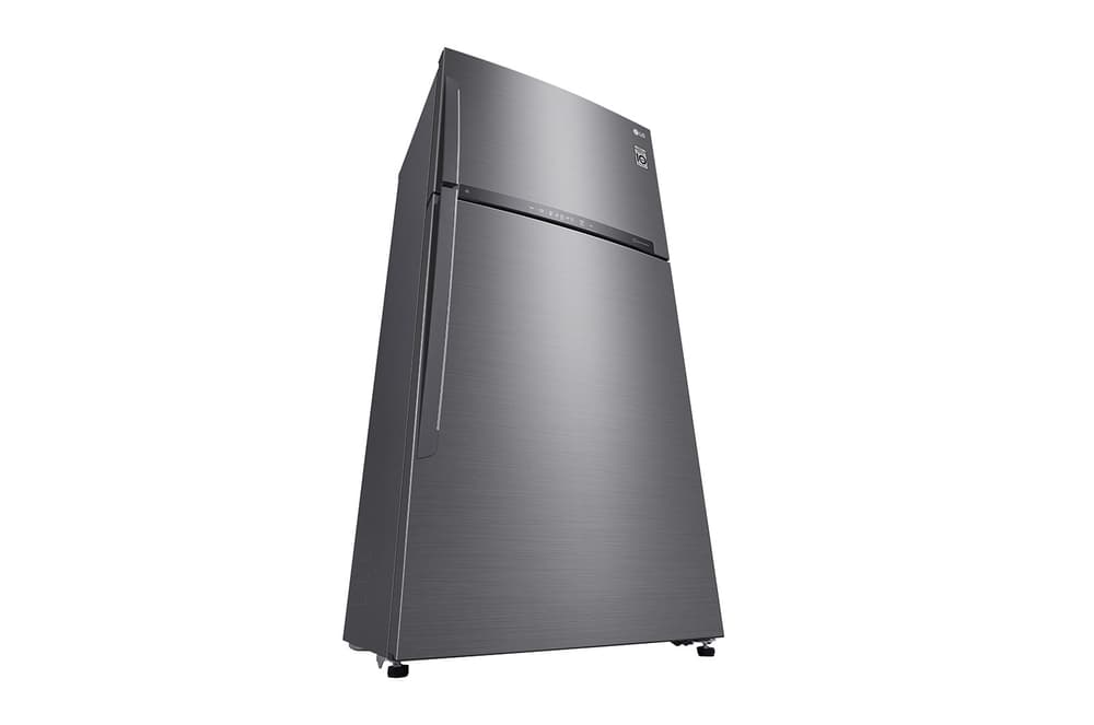 LG Refrigerator 2D 20.9 CuFt | WiFi |Bar Handle |Touch LED Display |Multi Air Flow |Hygiene Fresh+|Silver - Modern Electronics