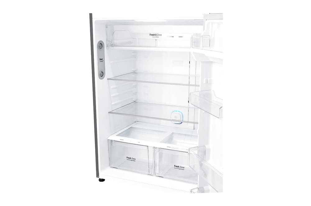 LG Refrigerator 2D 20.9 CuFt | WiFi |Bar Handle |Touch LED Display |Multi Air Flow |Hygiene Fresh+|Silver - Modern Electronics