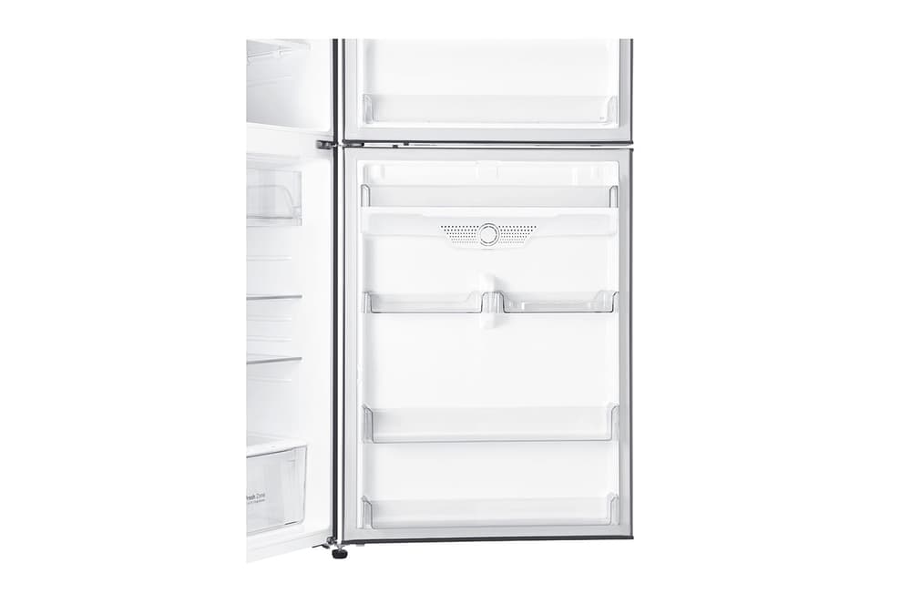LG Refrigerator 2D 20.9 CuFt | WiFi |Bar Handle |Touch LED Display |Multi Air Flow |Hygiene Fresh+|Silver - Modern Electronics