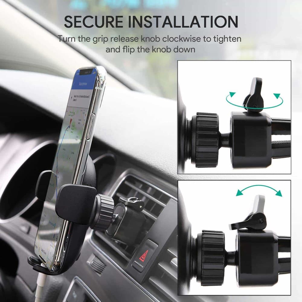 Aukey Air Vent Phone Mount Black - Modern Electronics