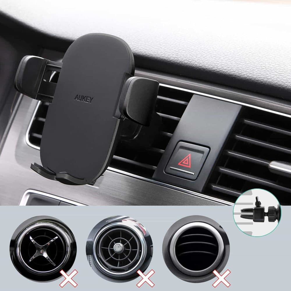 Aukey Air Vent Phone Mount Black - Modern Electronics