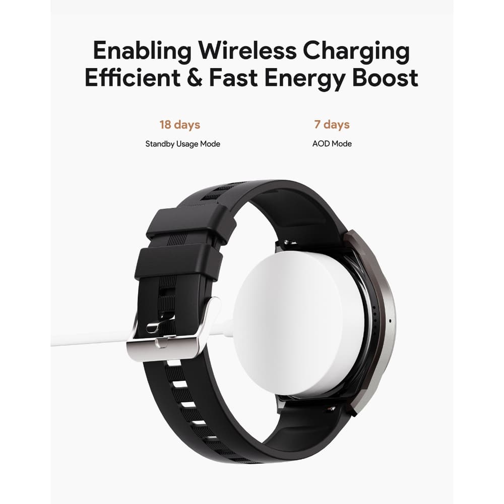 Aukey Smart Watch 2 Ultra with Calling Function Grey - Modern Electronics