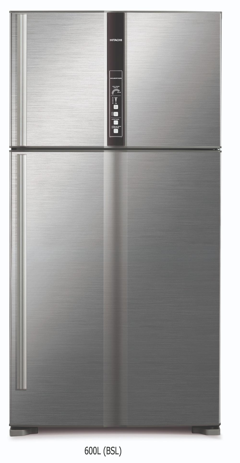 Hitachi R-V805PS1KVBSL double door refrigerator 21.2Cu ,600 Ltr - Modern Electronics