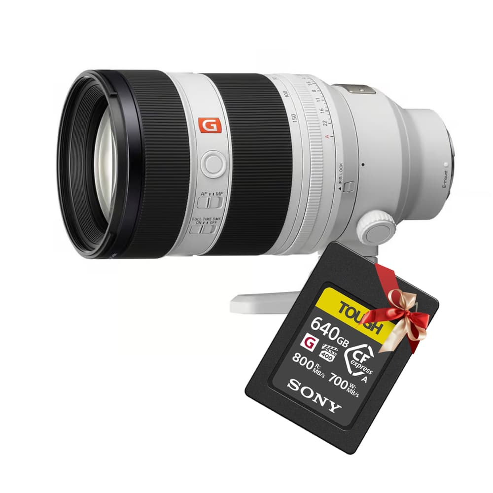 Sony SEL50150GM flagship G-Master internal tele zoom with constant F2 aperture FE 50-150mm F2 GM Lens - White - Modern Electronics