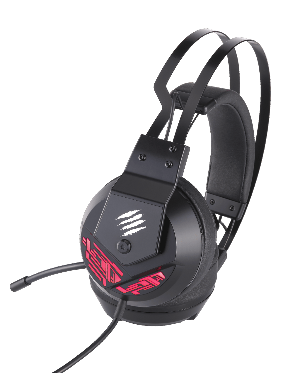 MAD CATZ The Authentic F.R.E.Q. 4 Gaming Stereo Wired Over Ear Headphones - Black - Modern Electronics