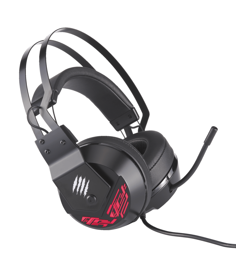 MAD CATZ The Authentic F.R.E.Q. 4 Gaming Stereo Wired Over Ear Headphones - Black - Modern Electronics