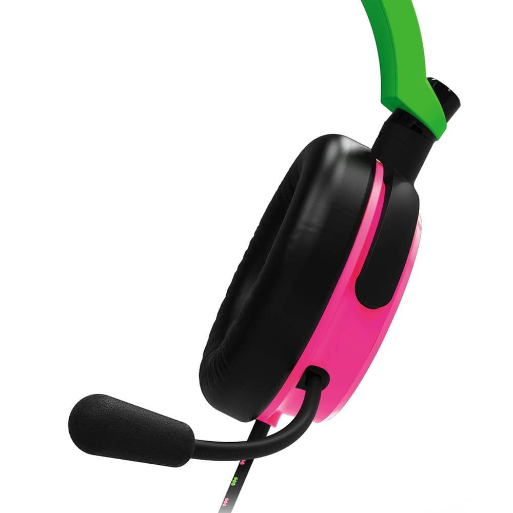 4GMR C6-100 |Gaming Wired  Headset| Neon Green/Pink - Modern Electronics
