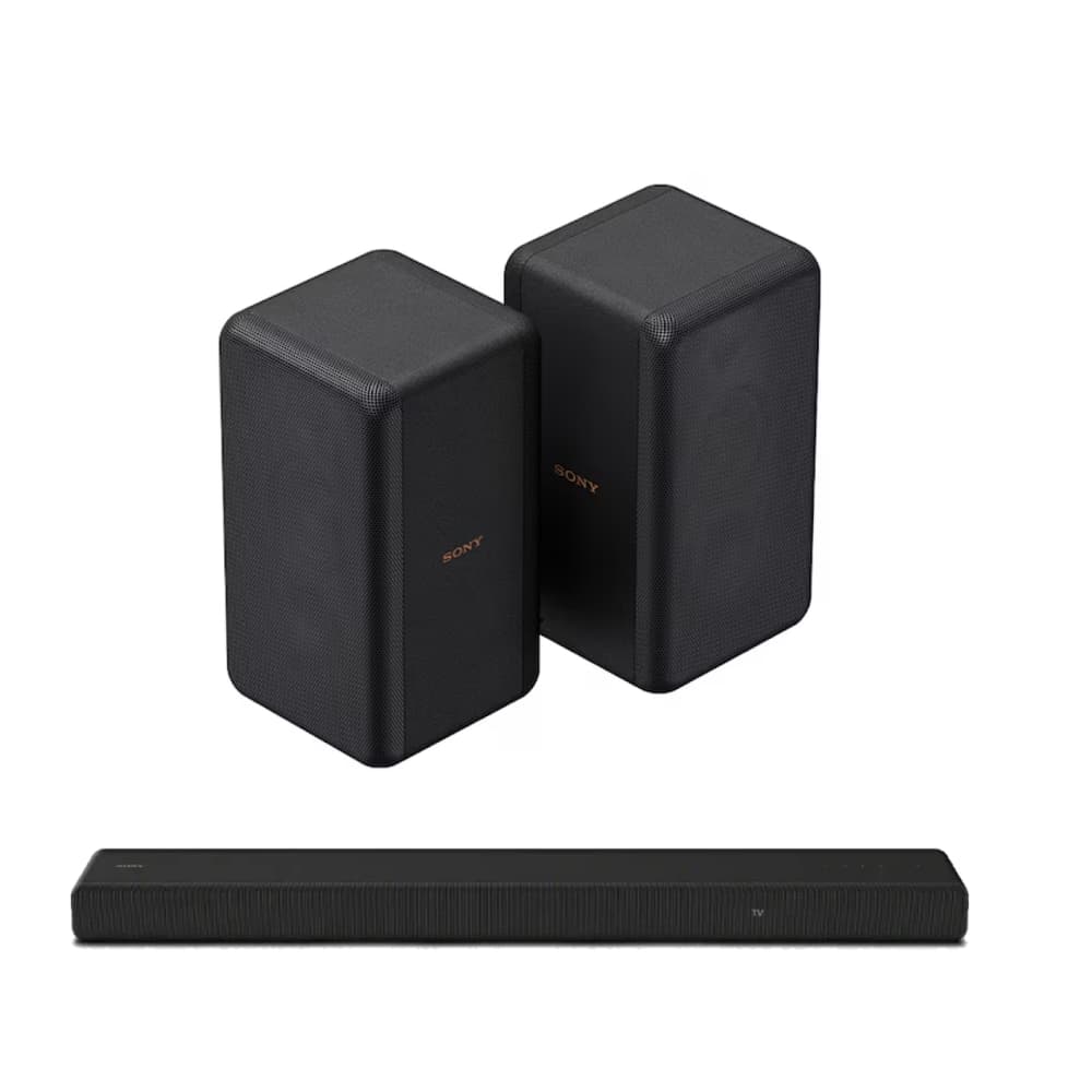 Sony HT-A3000 250W 3.1-Channel Dolby Atmos Soundbar with SONY SA-RS3S Additional Wireless Rear Speakers Black - Modern Electronics