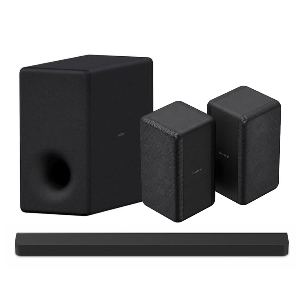 BRAVIA Theatre Bar 9 with SONY SA-SW3 Additional Wireless Subwoofer and Wireless Rear Speakers Black - Modern Electronics