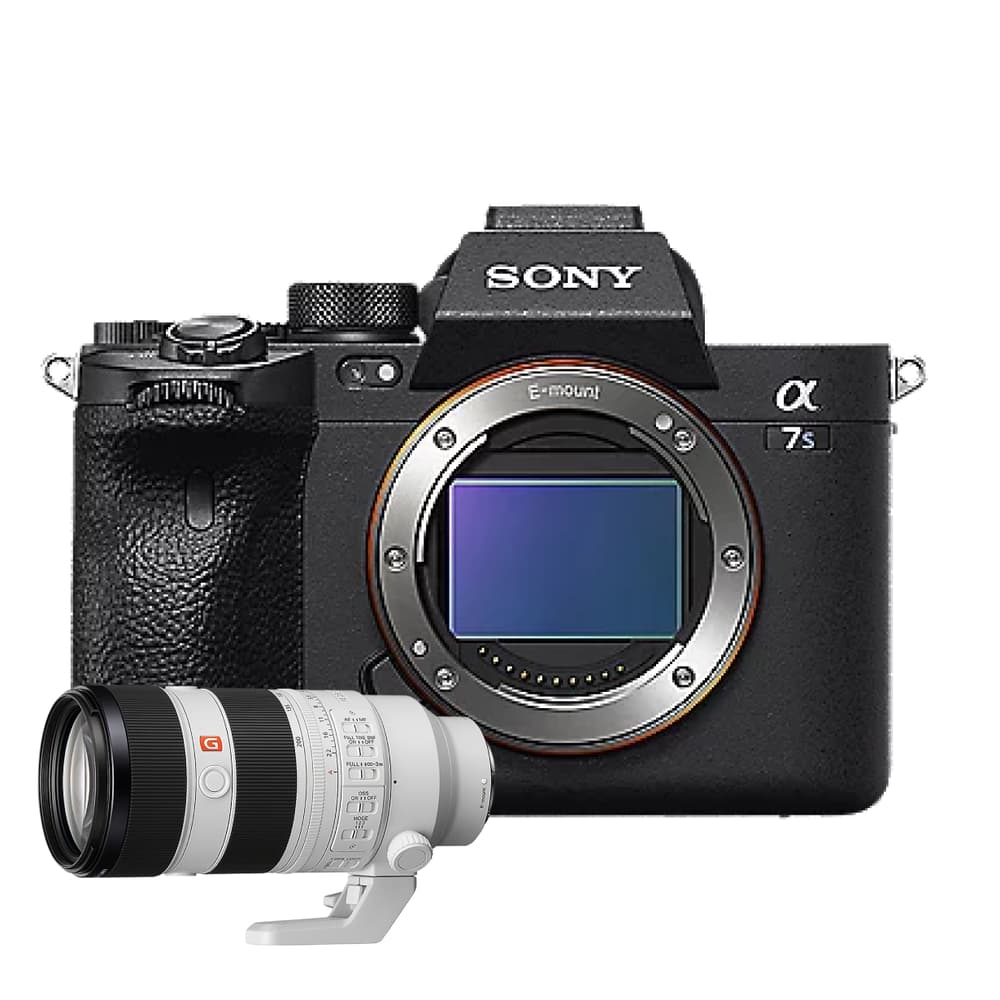 Sony ILCE-7SM3 7S III Full-Frame With Pro Movie Still Capability Camera with SONY GM OSS II Lense FE 70-200mm F2.8 - Modern Electronics