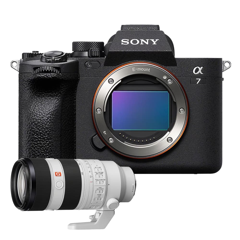 Sony ILCE-7M4 Full-frame Hybrid Interchangeable Lens Camera with SONY GM OSS II Lense FE 70-200mm F2.8 Lens Bundle - Modern Electronics