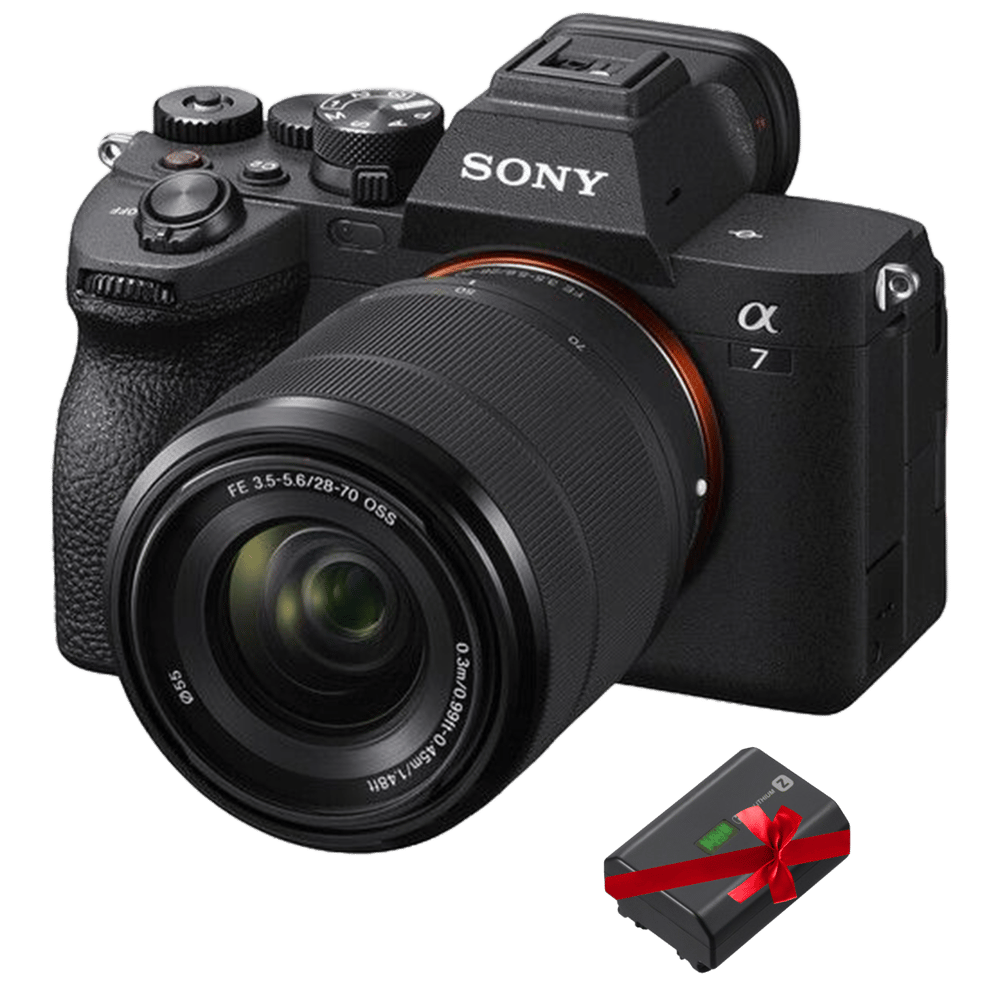 كاميرا سوني ILCE-7M4K / 7 IV K كاملة الإطار | هجينة | مع عدسة اف اي 28-70مم اف / 3.5-5.6 او اس اس - Modern Electronics