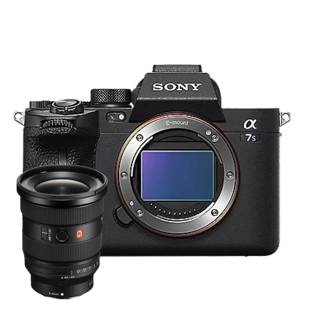 Sony ILCE-7SM3 7S III Full-Frame With Pro Movie Still Capability Camera with Sony SEL1635GM2 FE 16-35mm F2.8 Wide-angle zoom Lens - Modern Electronics