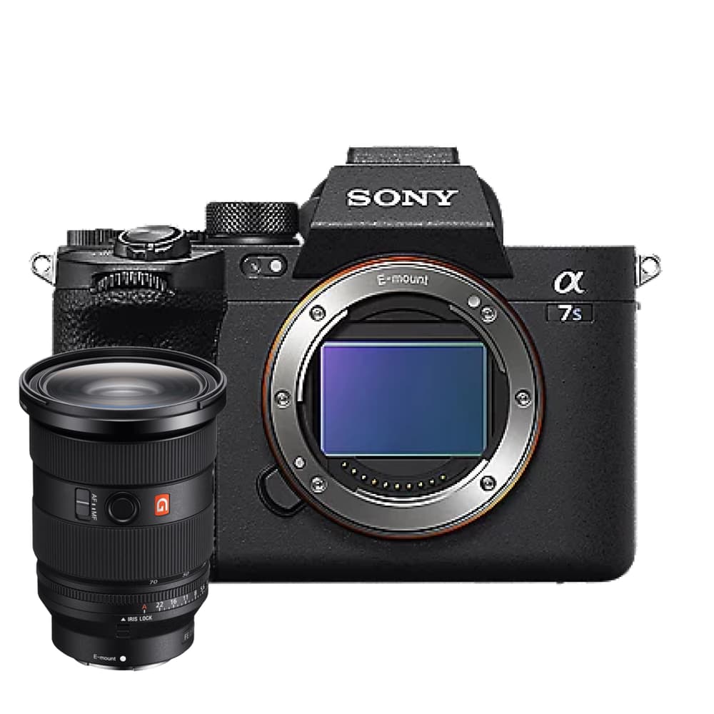Sony ILCE-7SM3 7S III Full-Frame With Pro Movie Still Capability Camera with SONY GM II Lens FE 24-70mm F2.8 - Modern Electronics