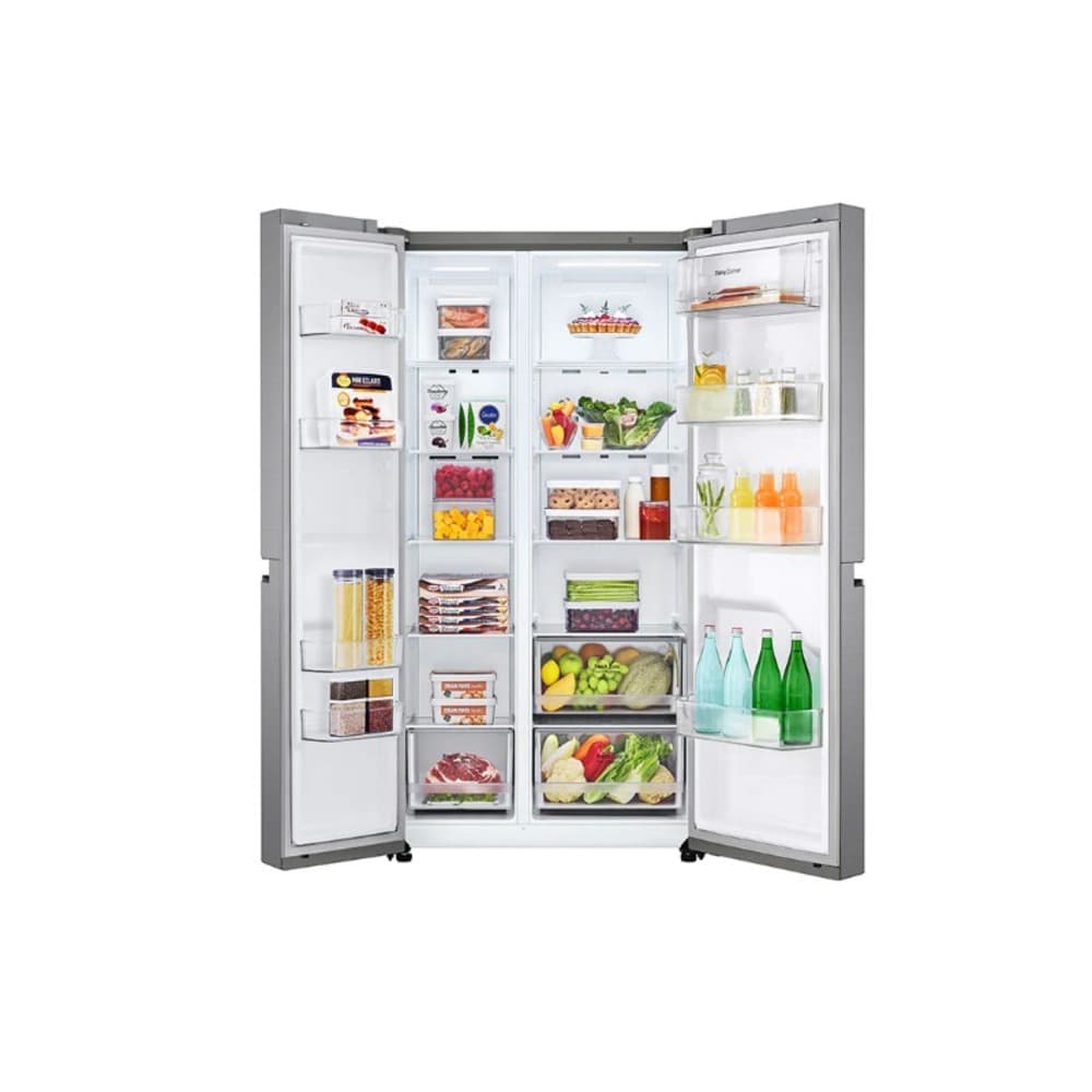LG Refrigerator SxS 22.8 Cu. Ft | Silver - Modern Electronics