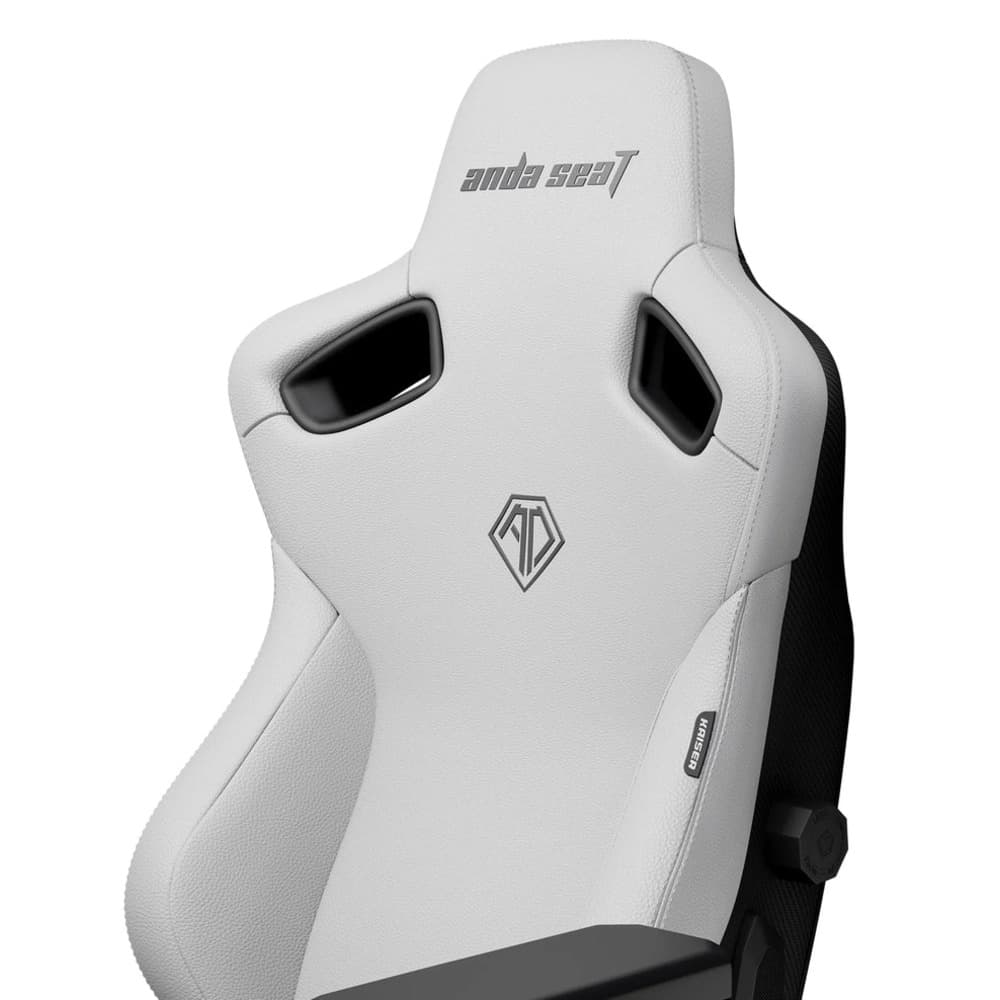 Andaseat Kaiser 3 Series Premium Gaming Chair Large | PVC White - Modern Electronics