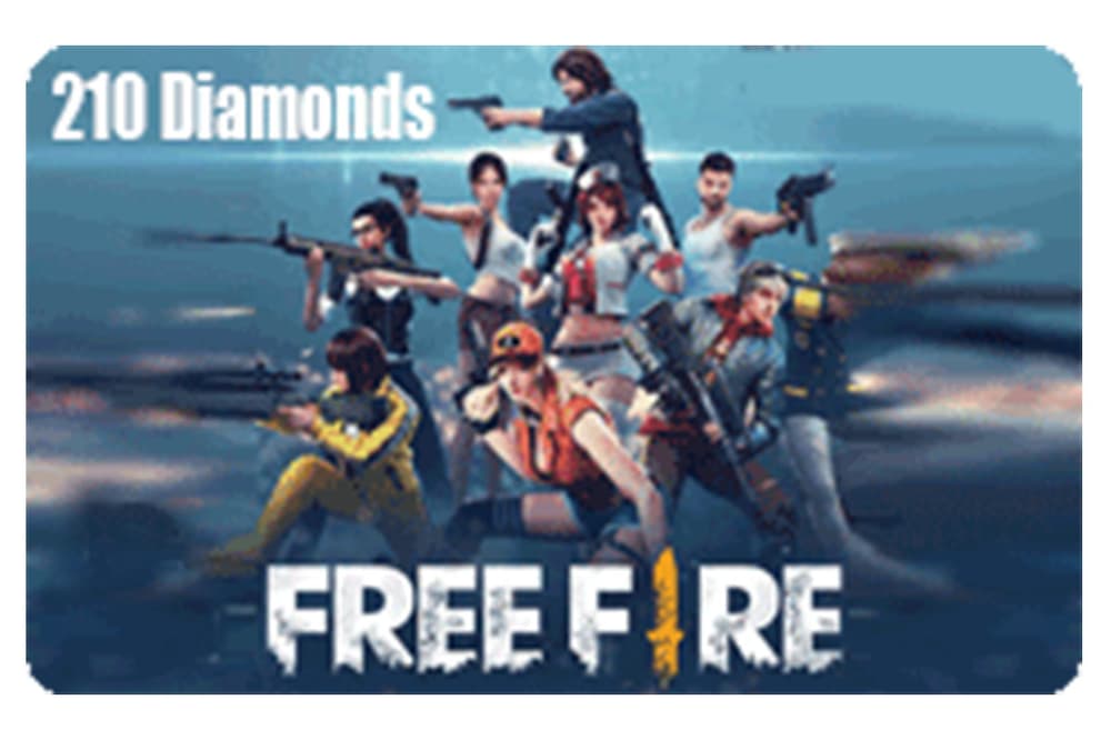 Free Fire 210 Diamond - Modern Electronics